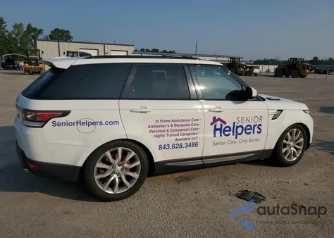 2017 Land Rover Range Rover Sport Hse из США, поврежденный, VIN SALWR2FV7HA169106